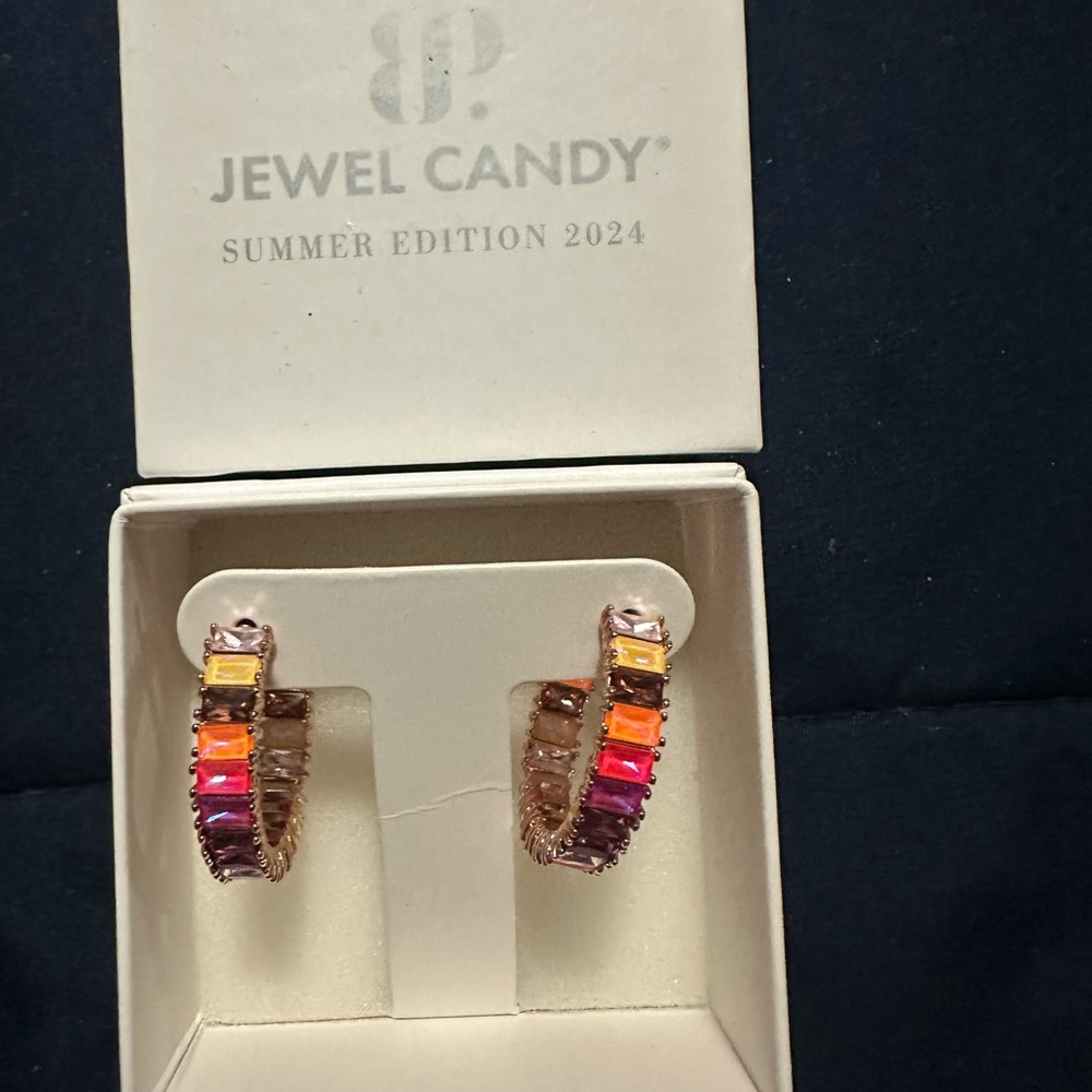 BP Jewel Candy Hoop Earrings - Summer Edition 2024